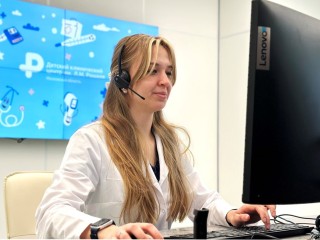 В больницах Клина еженедельно проводят 2,5 тыс. онлайн-консультаций для жителей