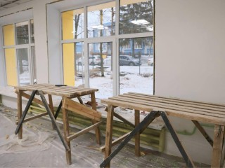 Полное обновление: хореографический и актовый залы Волоколамского дома детского творчества готовятся к приему воспитанников