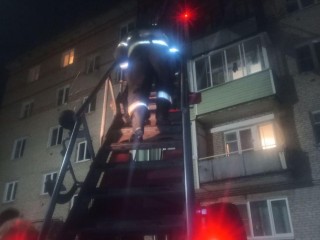 Балкон вместо двери: как пожарные спасли пенсионерку в Рошале необычным способом