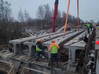 Реконструкция моста через реку Осетрик в Зарайске завершится в 2026 году