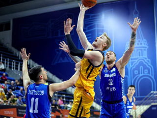 Химкинские баскетболисты обыграли команду «Динамо» из Грозного и вышли в 1/4 финала Кубка России