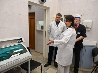 Где в Серпухове можно сделать панорамный снимок зубов? Глава округа проверил работу новой техники