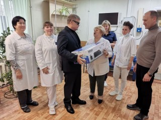 Поликлиника в Дорохове получила новую оргтехнику