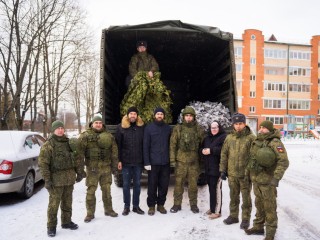 Жители Каширы отправили на передовую более тонны новогодних посылок