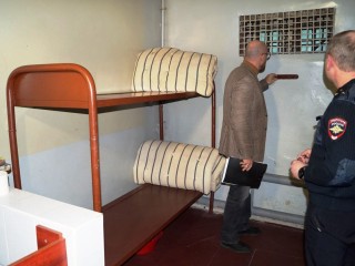 В Каширский изолятор при ОМВД нагрянули проверяющие