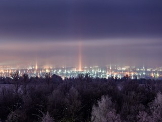 Парение сияющих кристаллов: в Балашихе запечатлели редкий природный феномен