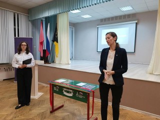 Парту в честь погибшего на СВО бойца открыли в его родной школе в Химках