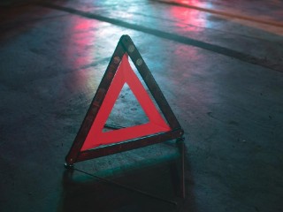 Фура заблокировала дорогу в Домодедово