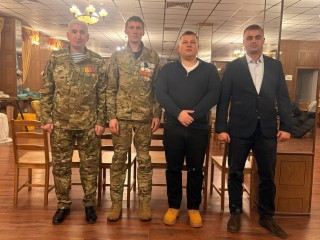 Поддержка сослуживцев: ветераны СВО из Люберец сдали кровь для госпиталя Вишневского