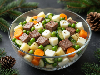 Блюдо от подмосковной хозяйки: как подружить «Оливье» и «Цезарь» и на новогоднем столе