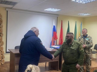 Лесничие из Орехово-Зуева награждены медалями за помощь бойцам СВО