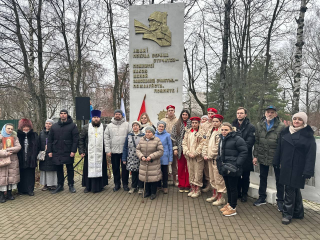 Торжественный митинг в честь годовщины контрнаступления советских войск прошел в Путилкове