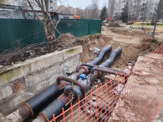Стало известно, когда в центре наукограда рабочие закончат закапывать траншеи