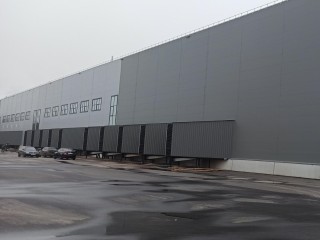 Здесь будет царство коробок: в Подольском районе достраивают склад-гигант для хранения товаров