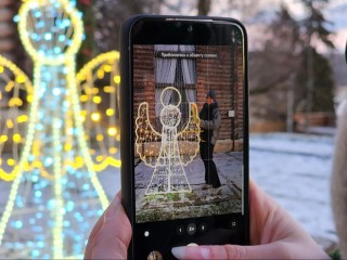 Рузский парк стал локацией для новогодних фотосессий