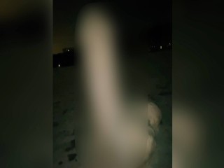 Двухметровая провокация: в Балашихе слепили снежный фаллос — что грозит автору