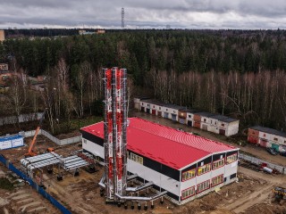 Большие перемены в Менделееве: в поселке на 90% построено здание новой котельной