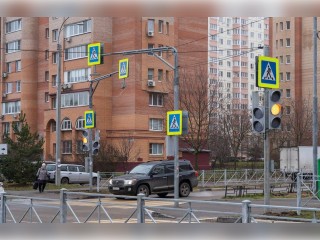 Четыре новых светофора включили в Домодедово: список перекрестков