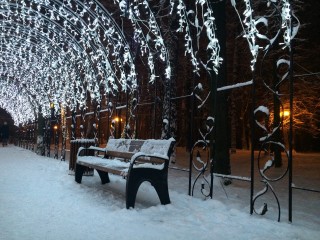 В новогоднюю ночь ожидается прибавка снега и похолодание