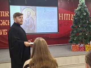 Спорт как духовное упражнение: диакон Андрей обсудил с подростками Ступина отношение к физкультуре