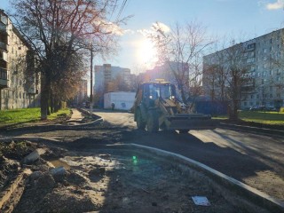 В Лобне завершили капитальный ремонт улицы Заречной