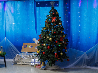 Елки, Дед Мороз и лесной уголок: поликлиники и стационары Люберецкой больницы украсили к Новому году