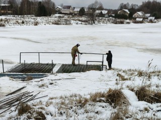 В Наро-Фоминске обследовали состояние гидротехнических сооружений