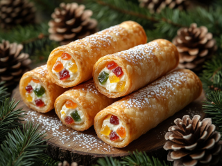 Хруст с первого укуса и нежная начинка внутри: вместо сырников готовим канноли, когда хочется необычный завтрак