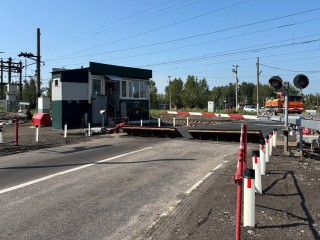 В Коломне закрывают на ремонт железнодорожный переезд Хорошово