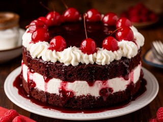 Торт «Черный лес» для начинающих: как приготовить легендарный десерт с вишней и шоколадом