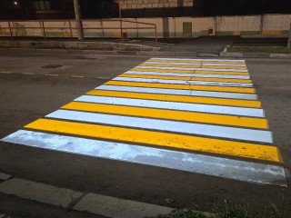 Безопасность на дорогах: 25 пешеходных переходов с подсветкой обустроили в Люберцах в 2025 году