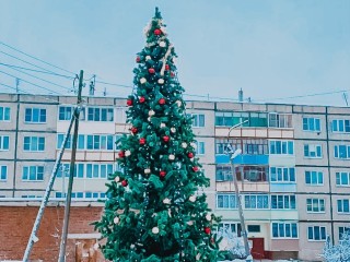 В Саввине зажгут огни на новогодней елке