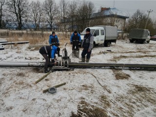 В деревне Проводы завершили строительство газопровода