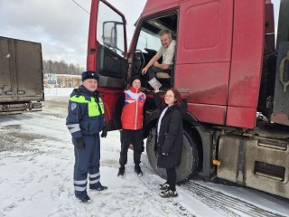 Безопасность на дорогах: волонтеры и ГИБДД провели совместный рейд в Ступине
