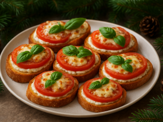 Как за 10 минут приготовить ароматные брускетты с мягким сыром и свежими травами — простой рецепт для гостей