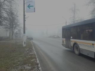 Туман накроет дороги Чехова до полудня 3 декабря