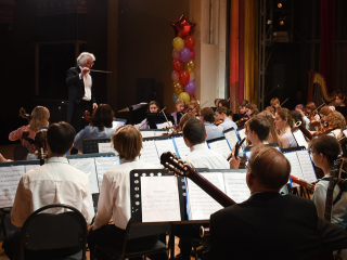 Молодежный симфонический оркестр дал юбилейный концерт в Жуковском