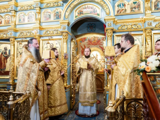 В Зачатьевском храме прозвучала молитва о Святой Руси