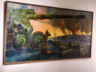 «Время выбрало нас»: в Реутове открылась выставка, связывающая поколения героев