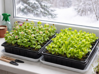 Рассада в декабре 2025: какие овощи, зелень и цветы можно и нужно сеять уже сейчас