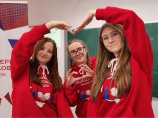 Волонтеры организовали «Уроки добра» для школьников Рузского округа