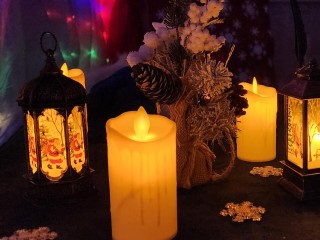 С песнями, танцами и представлением в Шаховской зажгли новогоднюю елку