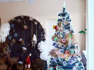 Новогоднюю атмосферу создали для пациентов ступинской больницы