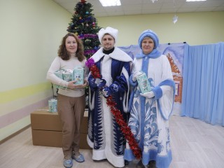 Дед Мороз в социальном центре: как в Сергиевом Посаде прошел праздник для особенных детей