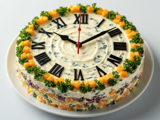 «Когда часы 12 бьют»: зрелищный салат с мощным вау-эффектом — создаст настроение для всей семьи