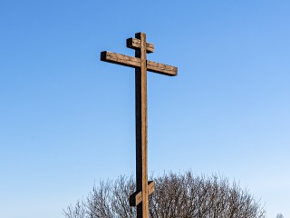 На маршруте к Лавре появится новый духовный символ высотой с двухэтажный дом