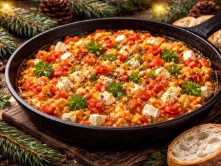 Греческий завтрак за 10 минут: как приготовить страпацаду с фетой