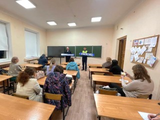 Каширские автоинспекторы готовят школьников к зимним каникулам