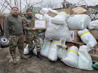 Прихожане егорьевских храмов передали гумпомощь бойцам СВО