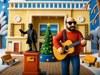 В стиле советских пластилиновых мультфильмов: нейросеть запустила идеальную зимнюю версию Ступина в клипе